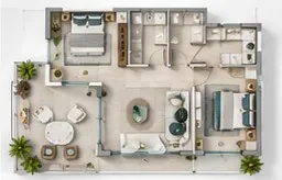 Floor plan Apartamento A