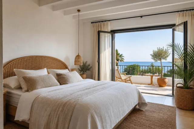 Ático junto a la playa con vistas al mar en Javea — Foto 4