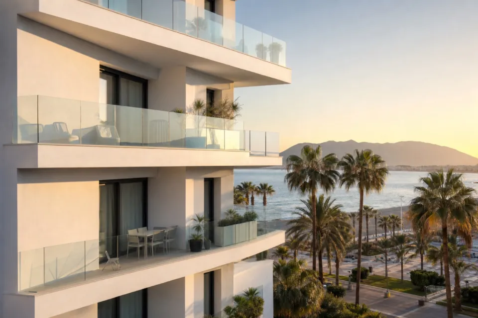 Bright penthouse in Marbella