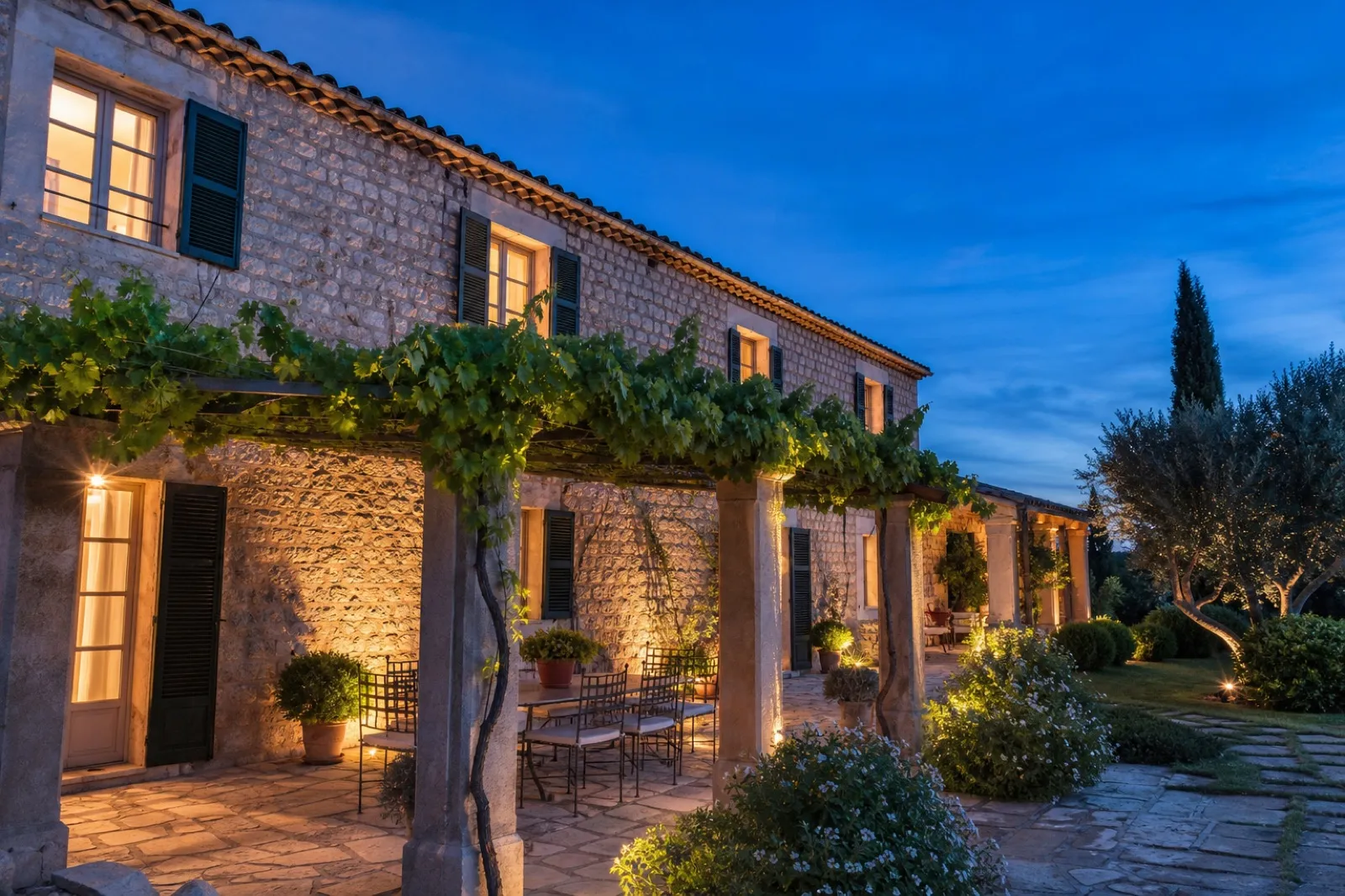 Finca restaurada con vistas panorámicas al mar en Andratx — foto 1