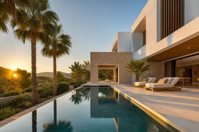 Villa en construcción con vistas panorámicas al mar en Benahavís — photo 2