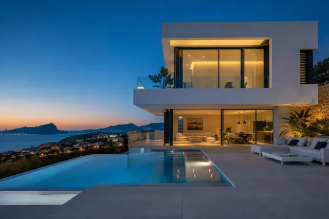 Villa en construcción con vistas panorámicas al mar en Marbella — foto 2