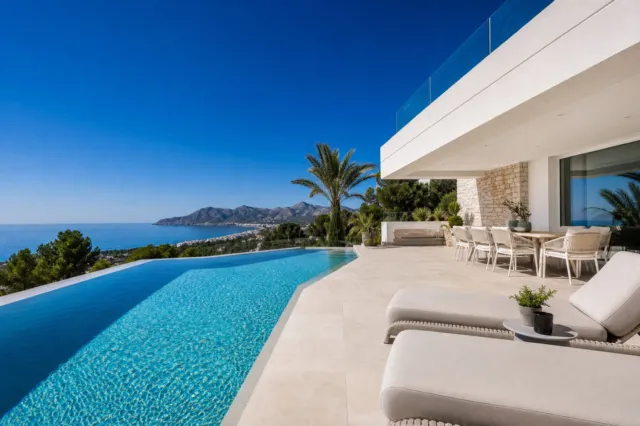 Villa en construcción con vistas al mar en Benahavís — photo 5