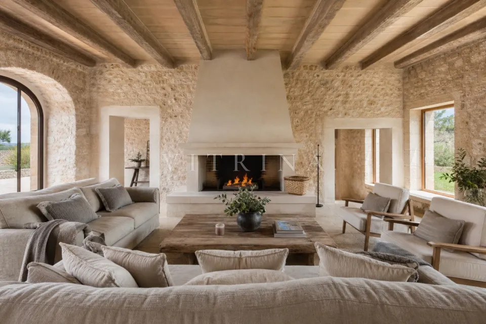 Finca in pietra a Ibiza